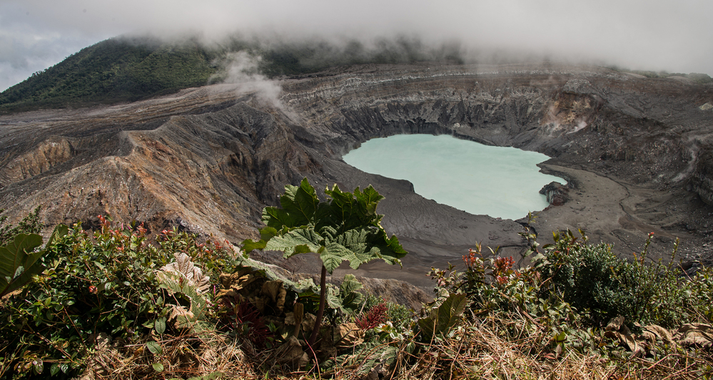 Costa Rica Poas Volcano Crater 3